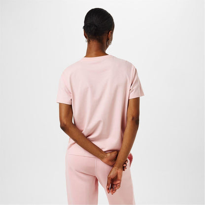 Pink - Back - Jack Wills Womens-Ladies Forstal Boyfriend T-Shirt
