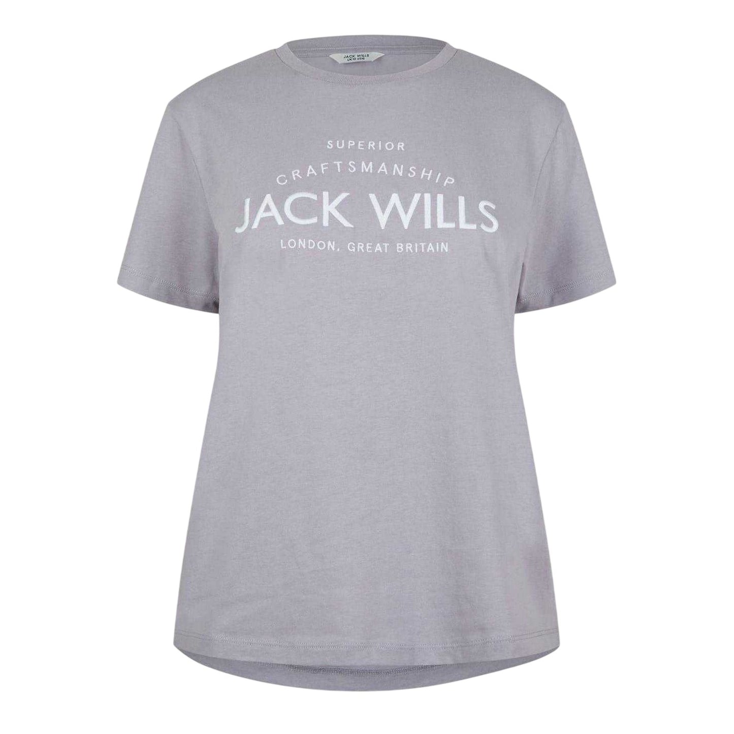 Haze - Front - Jack Wills Womens-Ladies Forstal Boyfriend T-Shirt