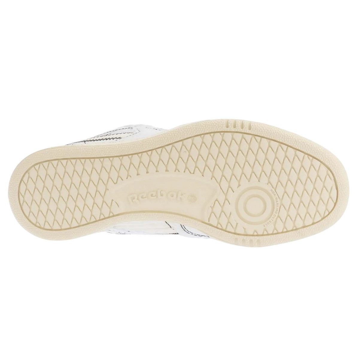 White - Side - Reebok Mens Club C 85 Pumps