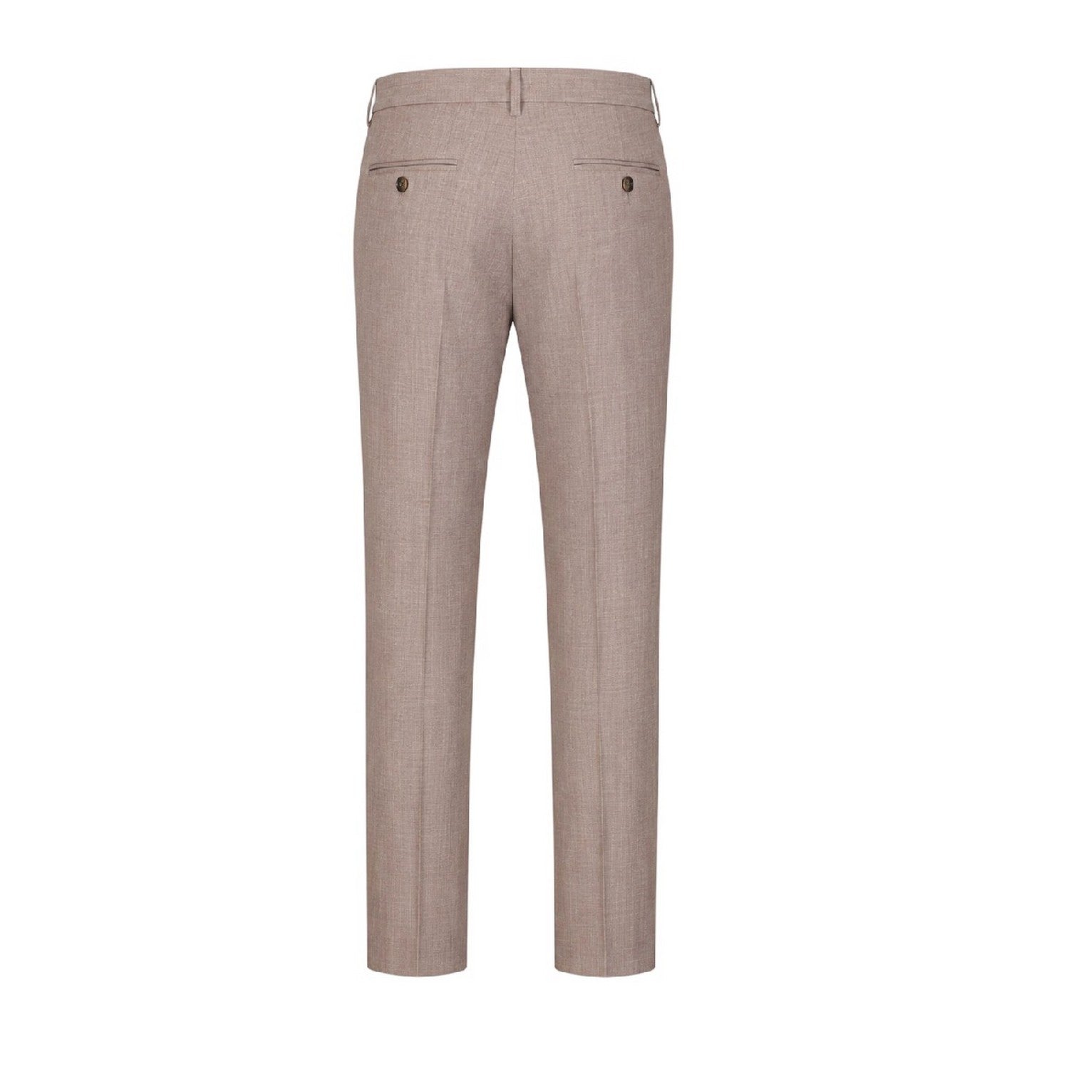 Pink - Back - Boss Mens Genius Patterned Trousers