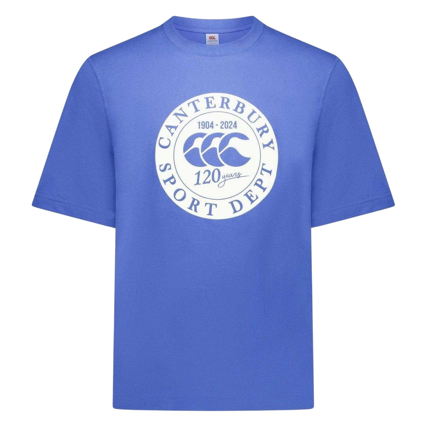 Sapphire - Front - Canterbury Unisex Adult Circle Logo T-Shirt