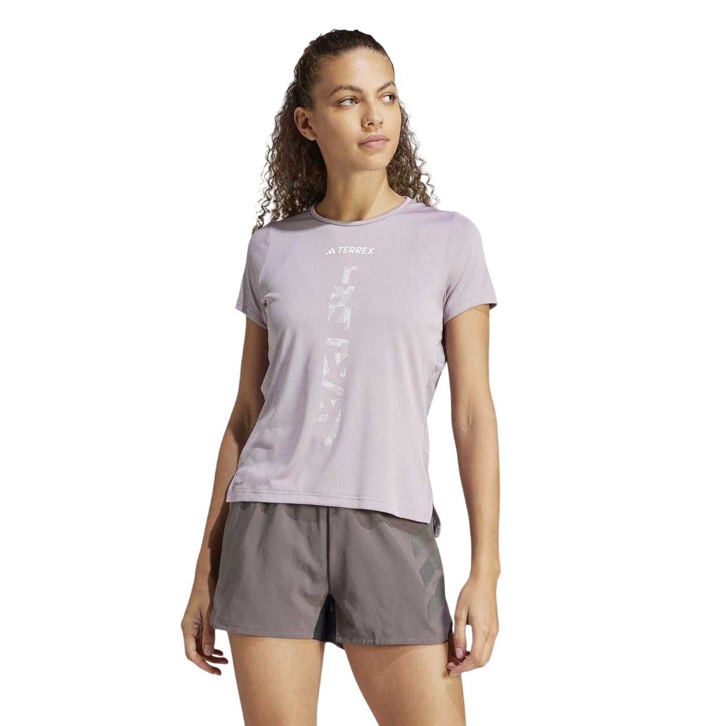 Preloved Fig - Lifestyle - Adidas Womens-Ladies Terrex Agravic Trail Regular T-Shirt