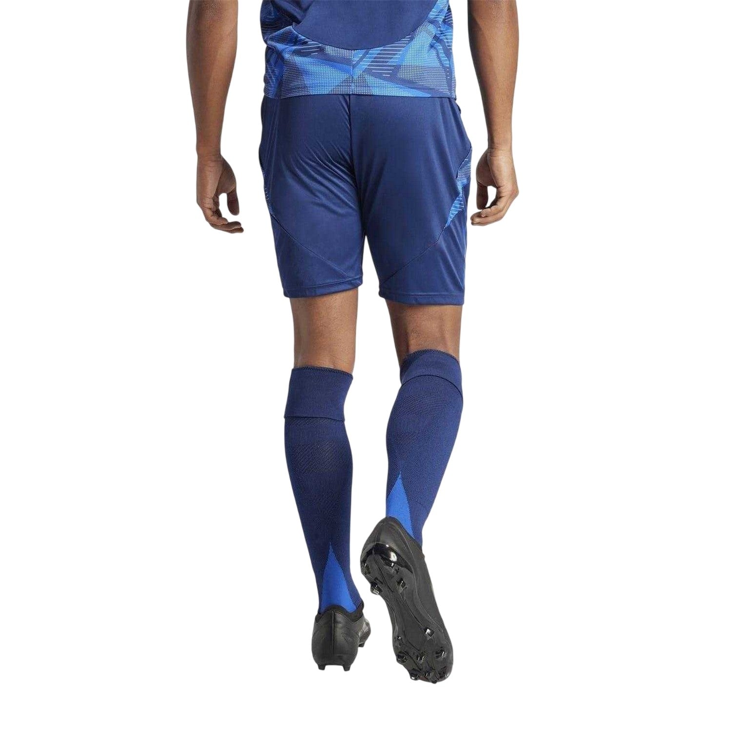 Navy Blue - Back - Adidas Mens Tiro 24 Football Shorts