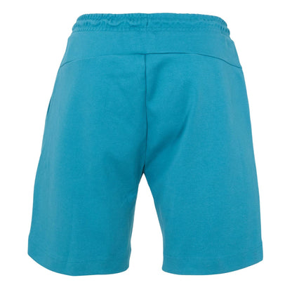 Medium Blue - Back - Boss Mens Headlo Relaxed Fit Sweat Shorts