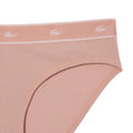 Pink - Back - Lacoste Womens-Ladies Cotton Stretch Briefs