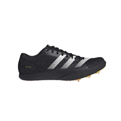 Black-Metallic - Side - Adidas Mens Adizero Trainers