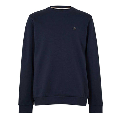 Dark Blue - Front - Boss Mens Logo Regular Sweatshirt