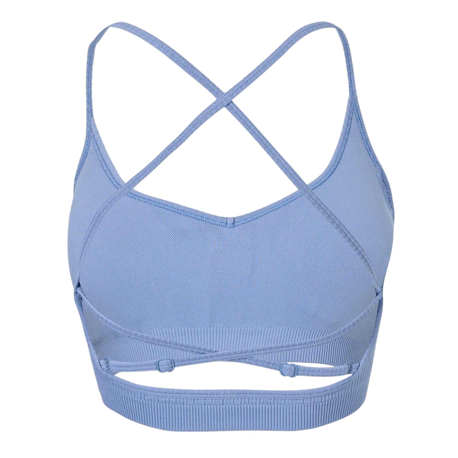 Dusk - Back - USA Pro Womens-Ladies Scrunch Sports Bra