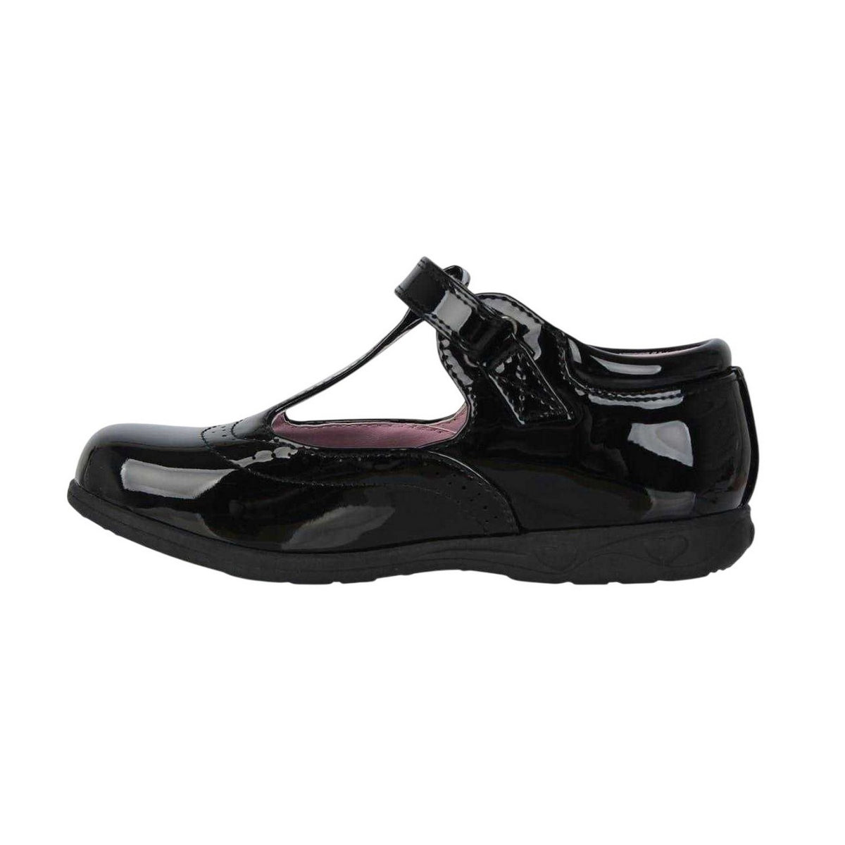 Black Patent - Lifestyle - Miso Girls Tilly School Shoes