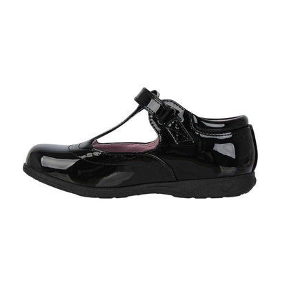 Black Patent - Lifestyle - Miso Girls Tilly School Shoes