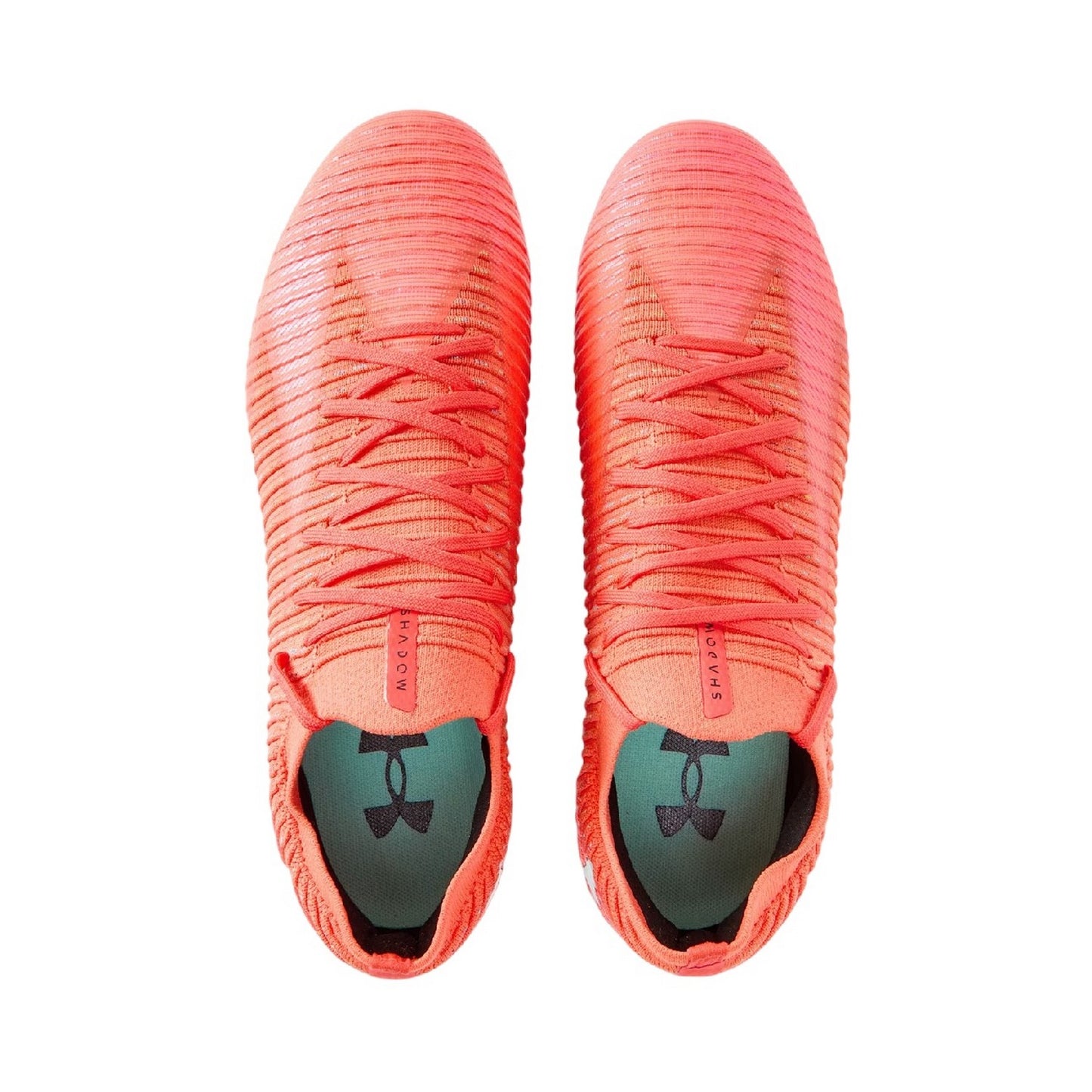Orange - Back - Under Armour Mens Shoody Elite 3 Firm Ground Football Boots