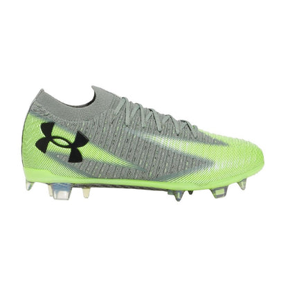 Green - Front - Under Armour Mens Shoody Elite 3 Firm Ground Football Boots