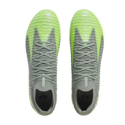 Green - Back - Under Armour Mens Shoody Elite 3 Firm Ground Football Boots