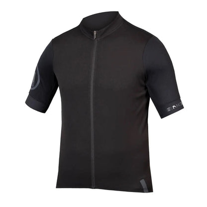 Black - Front - Endura Mens FS20 Pro Block Stripe Cycling Jersey