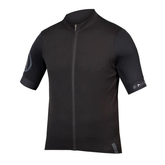 Black - Front - Endura Mens FS20 Pro Block Stripe Cycling Jersey
