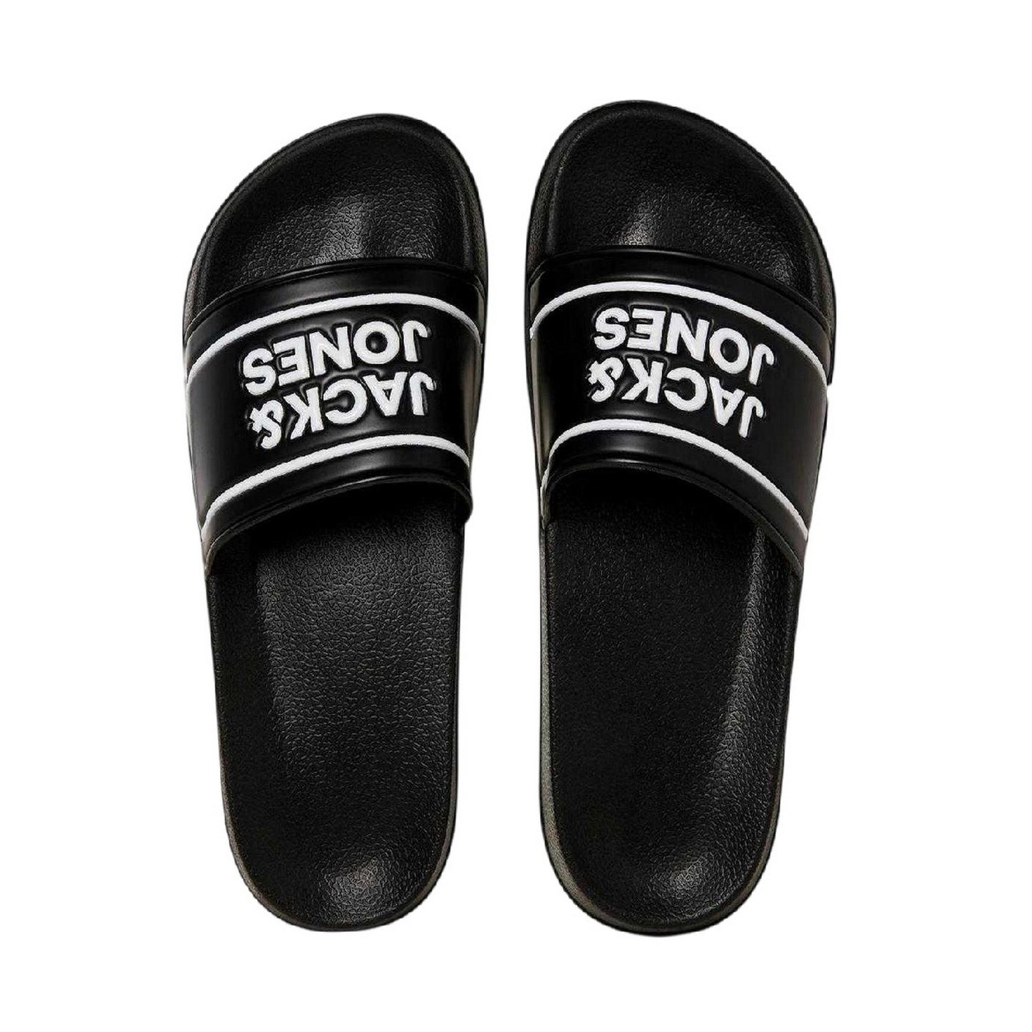 Anthracite - Side - Jack And Jones Mens Sliders