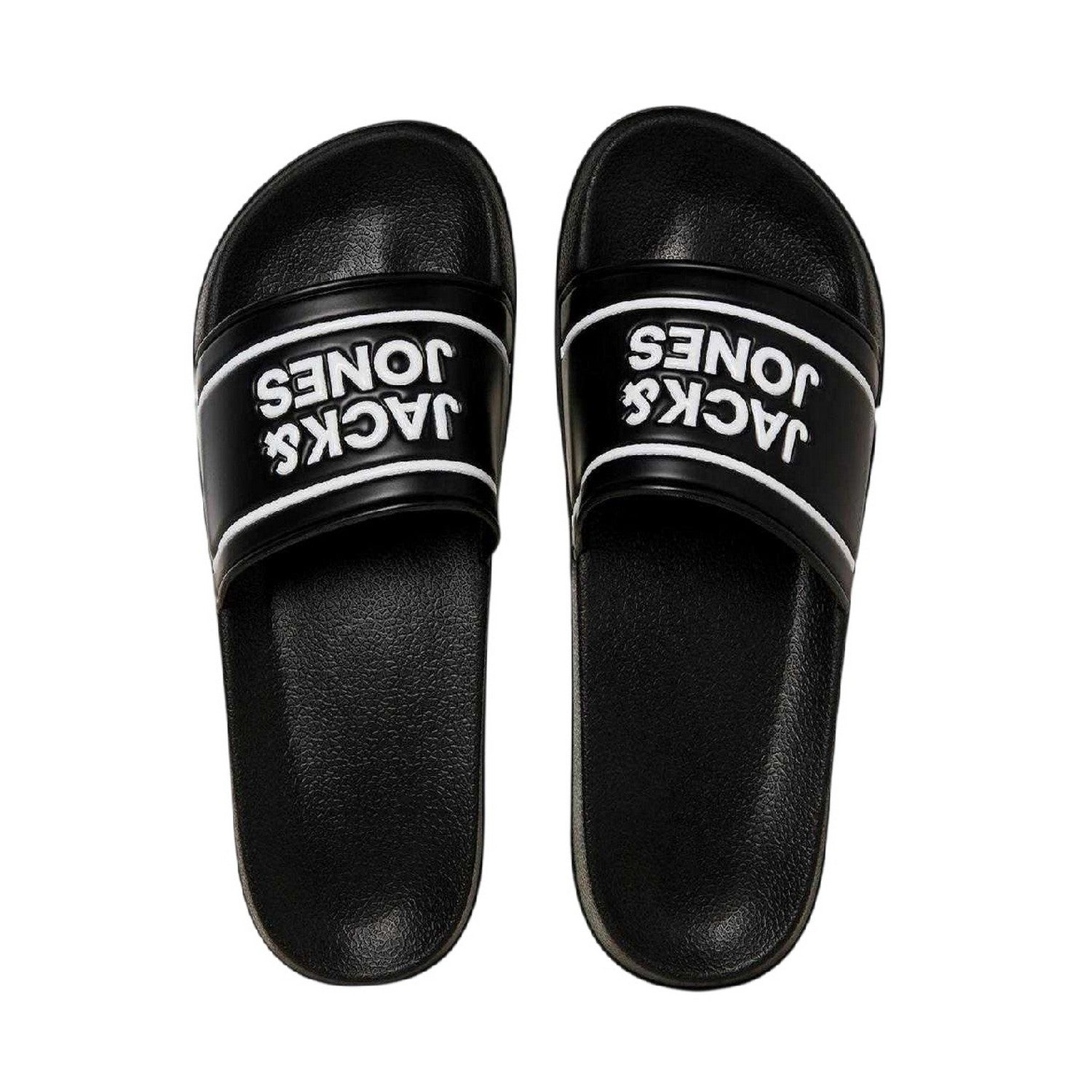 Anthracite - Side - Jack And Jones Mens Sliders