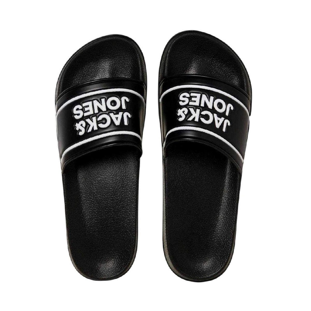 Anthracite - Side - Jack And Jones Mens Sliders