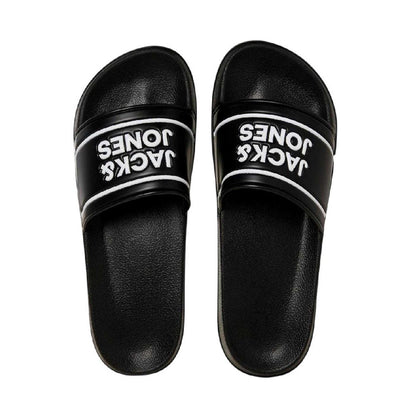 Anthracite - Side - Jack And Jones Mens Sliders