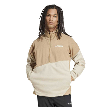 Brown - Front - Adidas Mens Terrex Anorak