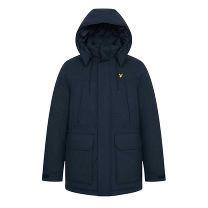Blue - Front - Lyle & Scott Mens 2.0 Parka