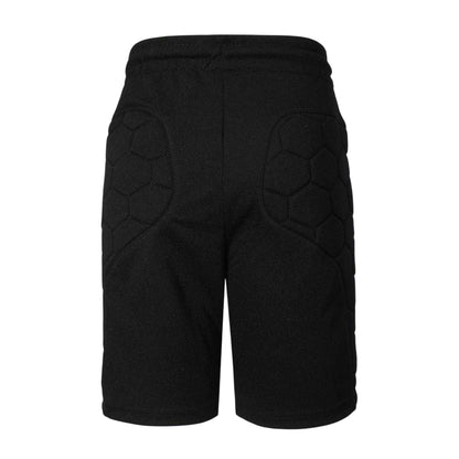 Black - Back - Sondico Childrens-Kids Polyester Goalkeeper Shorts