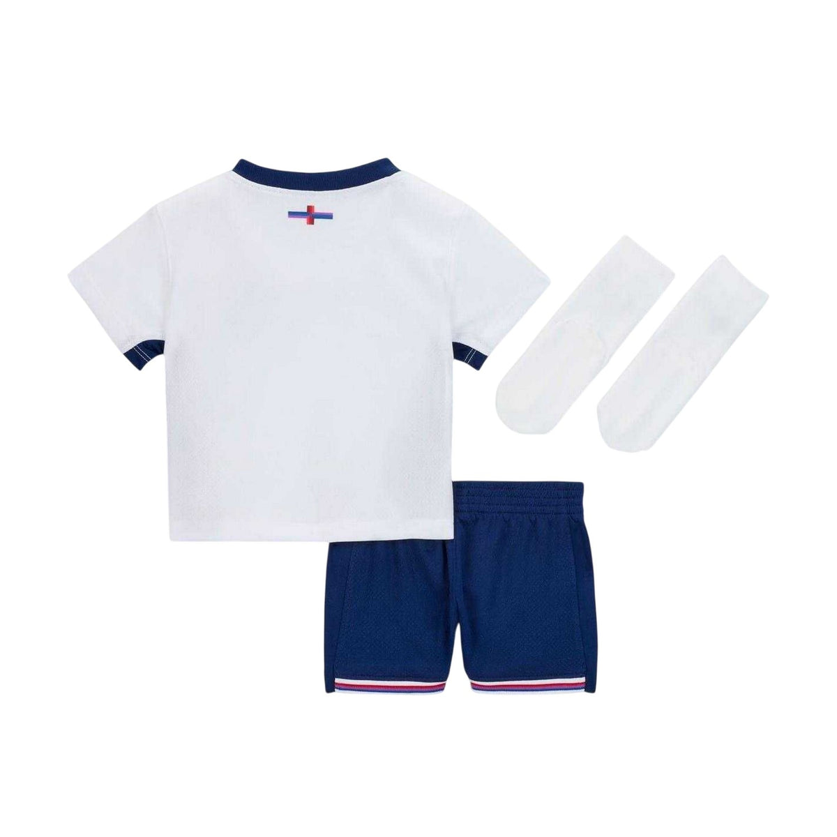 White-Blue - Back - Nike Baby England FA Football Kit