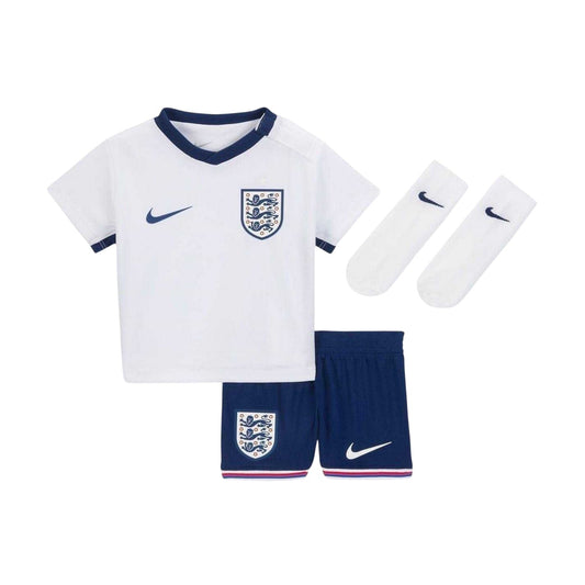 White-Blue - Front - Nike Baby England FA Football Kit