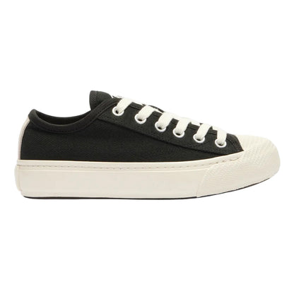 Black-White - Side - Lacoste Womens-Ladies Backcourt 2.0 Suede Trainers