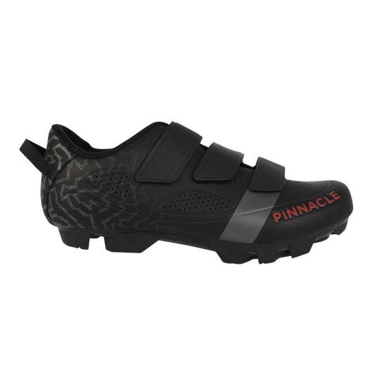 Black-Coral - Front - Pinnacle Womens-Ladies Maple Reinforced Toe Shoes