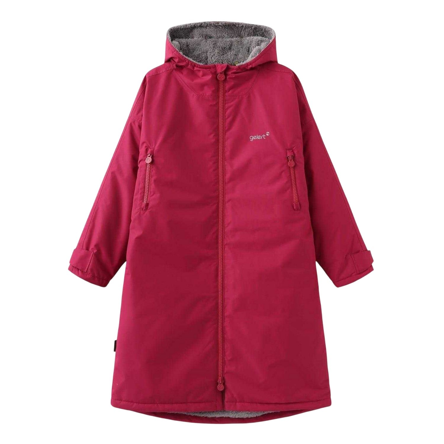 Pink - Front - Gelert Childrens-Kids Changing Robe