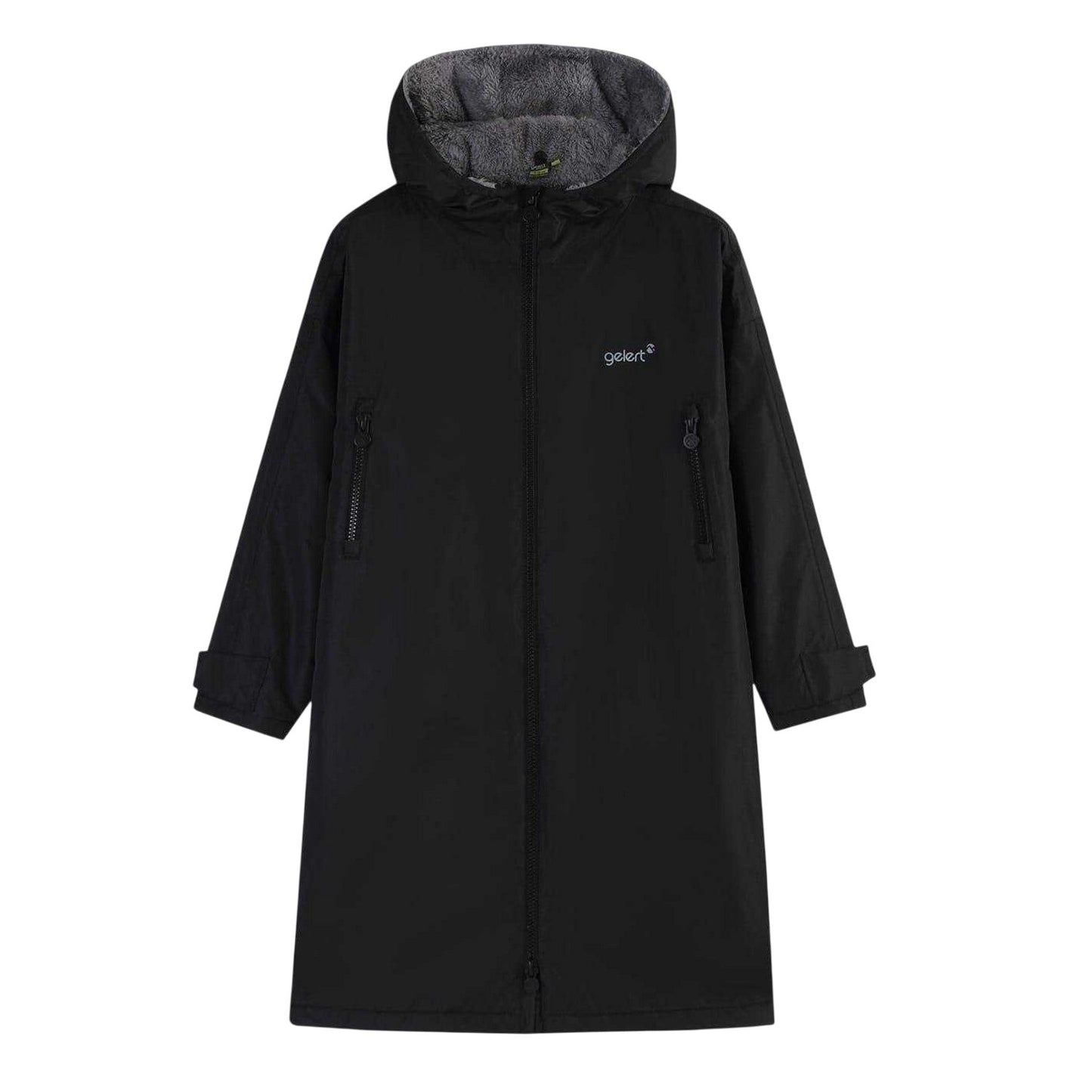 Black - Front - Gelert Childrens-Kids Changing Robe