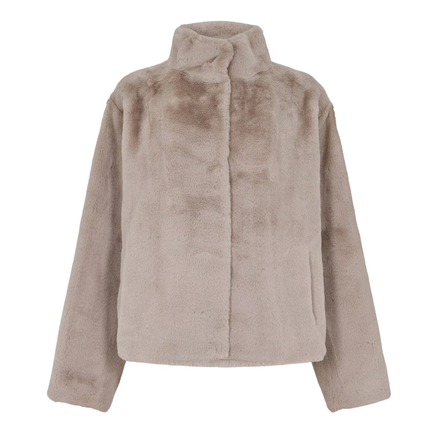 Ash - Front - Velvet by Graham & Spencer Womens-Ladies Velvet Parka