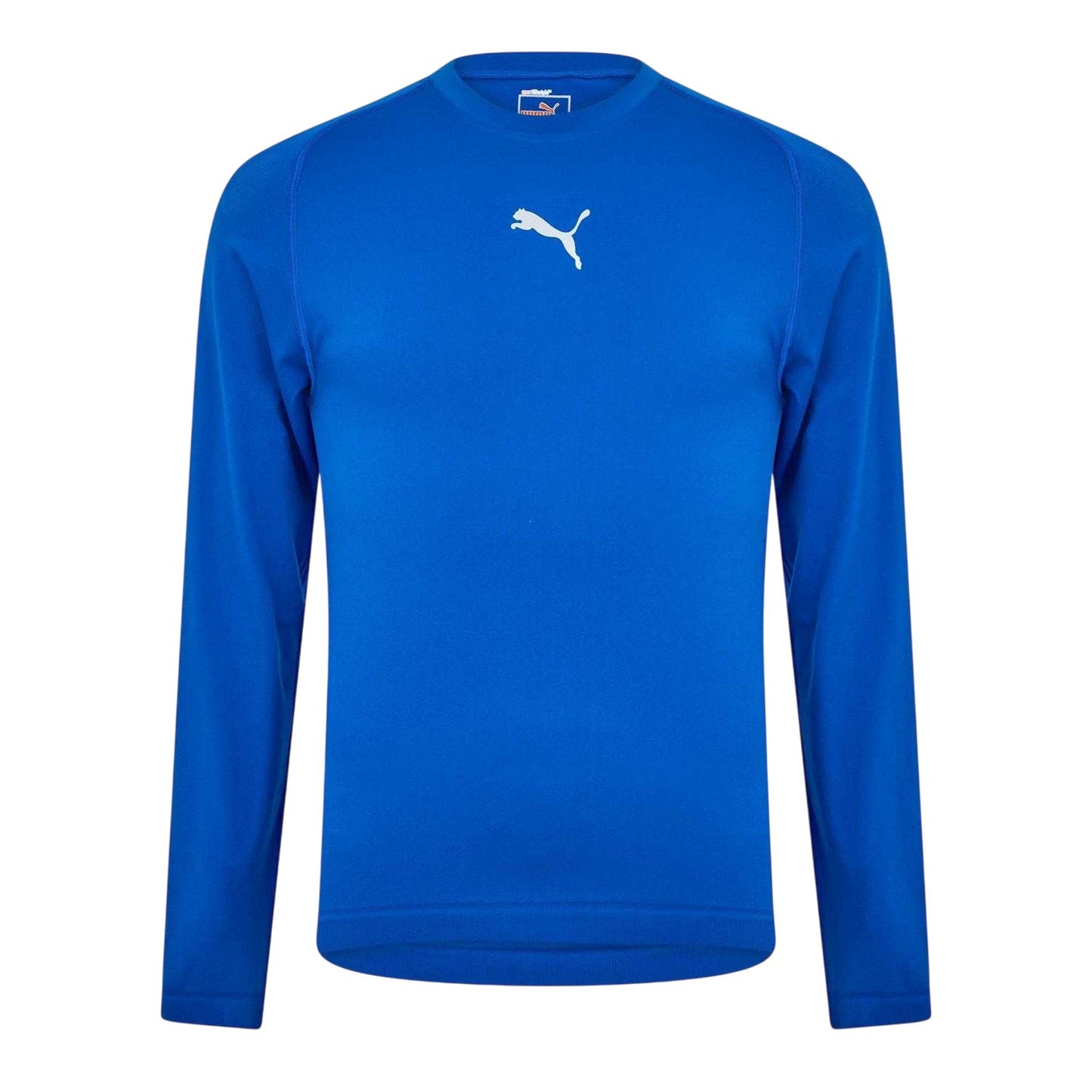 Blue - Front - Puma Mens Performance Plain Vent Athletic Shirt