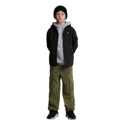 Jet Black - Side - Lyle & Scott Boys Windbreaker