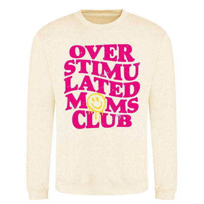 White - Front - AWD Womens-Ladies Printed Mothers Day Sweatshirt