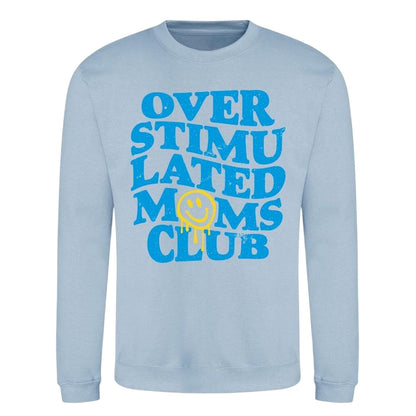 Blue - Front - AWD Womens-Ladies Printed Mothers Day Sweatshirt