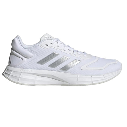 White-Grey - Lifestyle - Adidas Womens-Ladies Duramo 10 Running Shoes