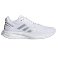 White-Grey - Lifestyle - Adidas Womens-Ladies Duramo 10 Running Shoes