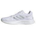 White-Grey - Pack Shot - Adidas Womens-Ladies Duramo 10 Running Shoes