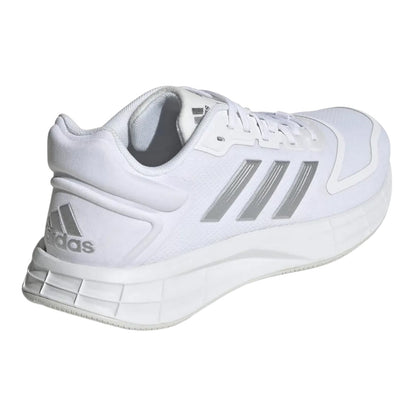 White-Grey - Back - Adidas Womens-Ladies Duramo 10 Running Shoes