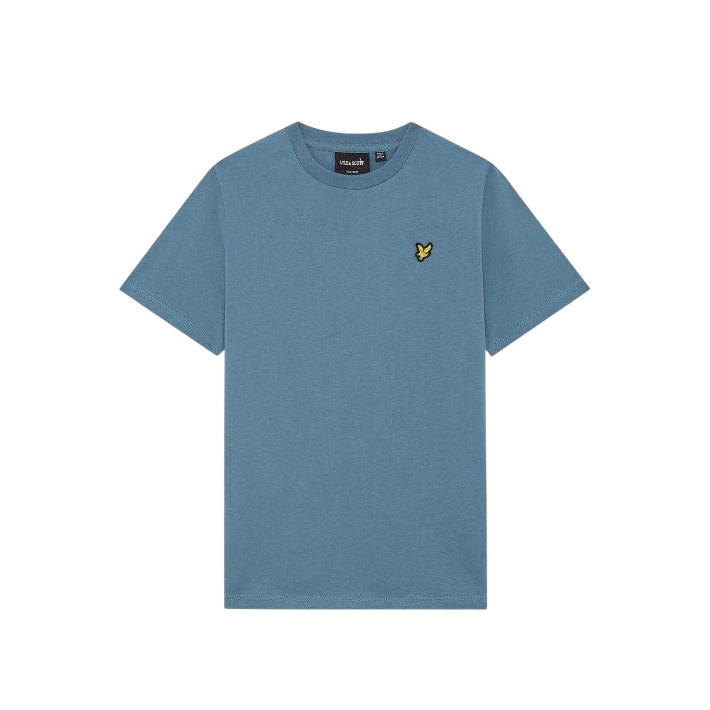 Ocean Sky - Front - Lyle & Scott Childrens-Kids Embroidered Logo Regular T-Shirt