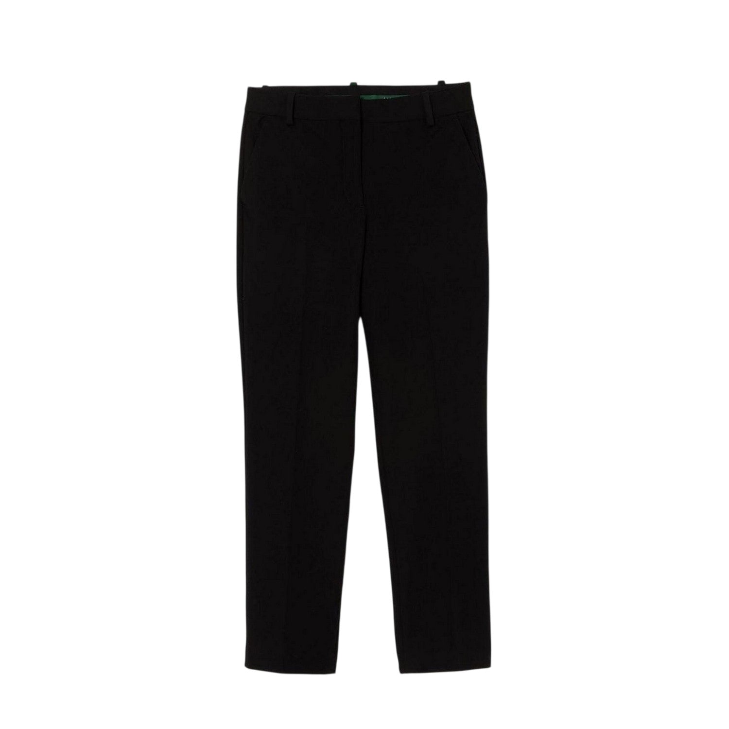 Black - Front - Lacoste Womens-Ladies Cotton Chinos
