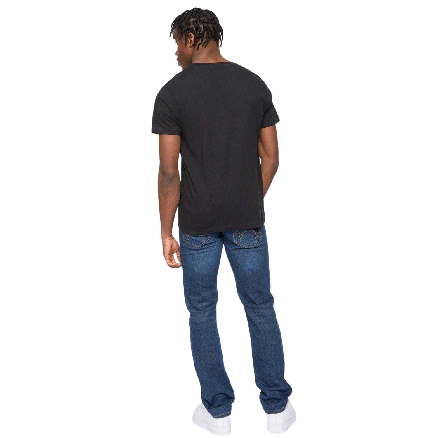 Black - Back - Kings Will Dream Mens Text Cotton Regular T-Shirt