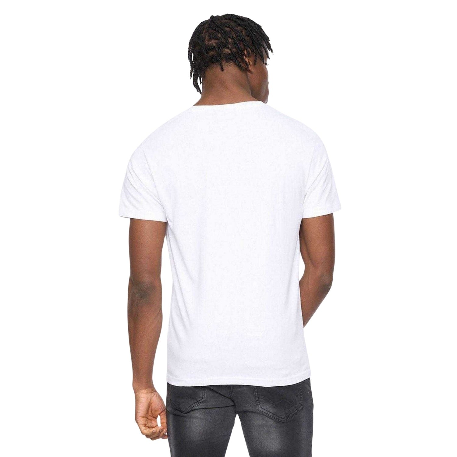 White - Back - Kings Will Dream Mens Text Cotton Regular T-Shirt
