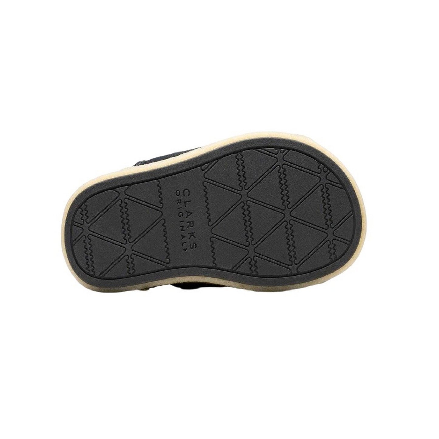 Black - Side - Clarks Originals Mens Overleigh Suede Sliders