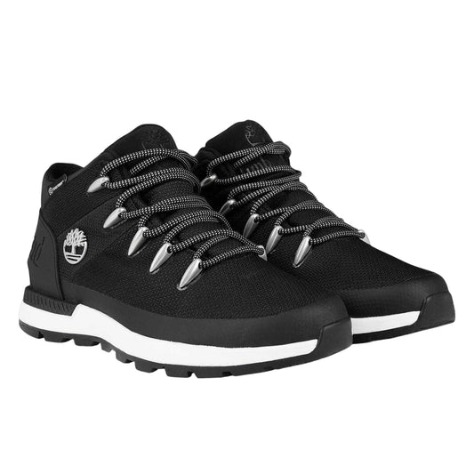 Black - Front - Timberland Mens Trekker Leather Waterproof Hiking Boots