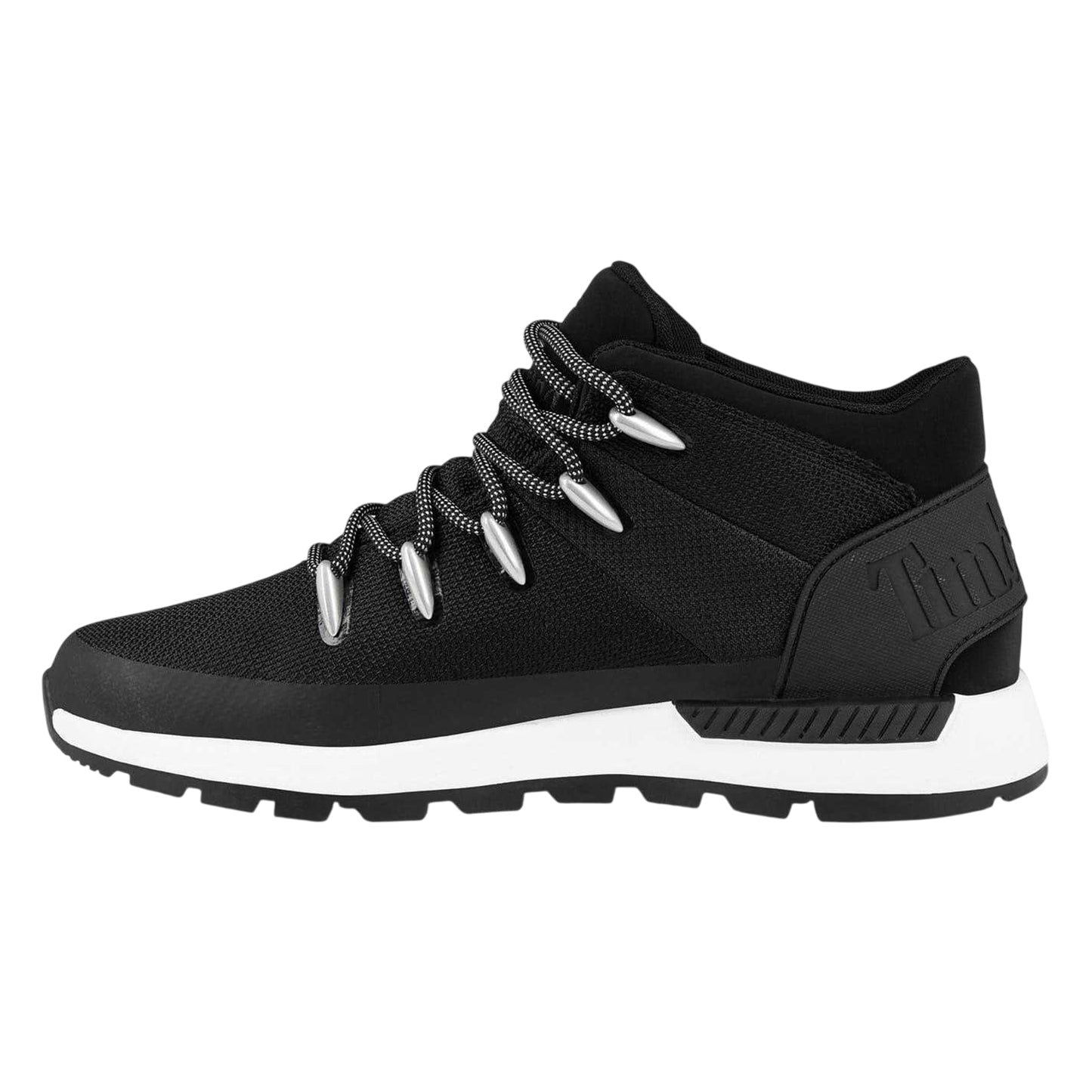 Black - Side - Timberland Mens Trekker Leather Waterproof Hiking Boots