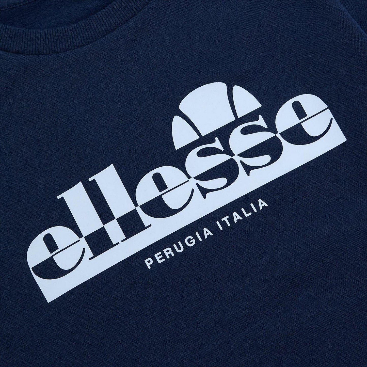 Navy - Side - Ellesse Mens Casual Sweatshirt