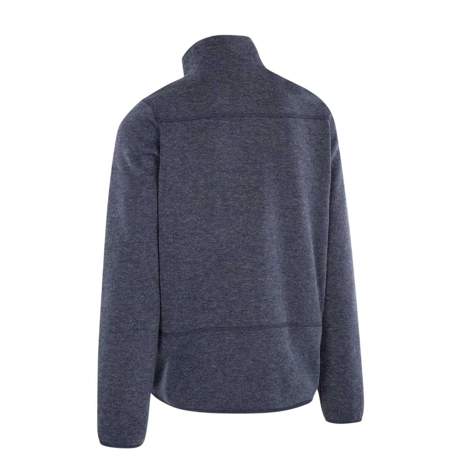 Navy - Back - Trespass Mens Farham Fleece Jacket